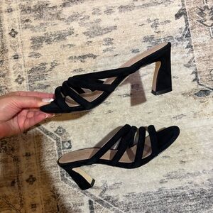 Cole haan adella sandal black heels size 7